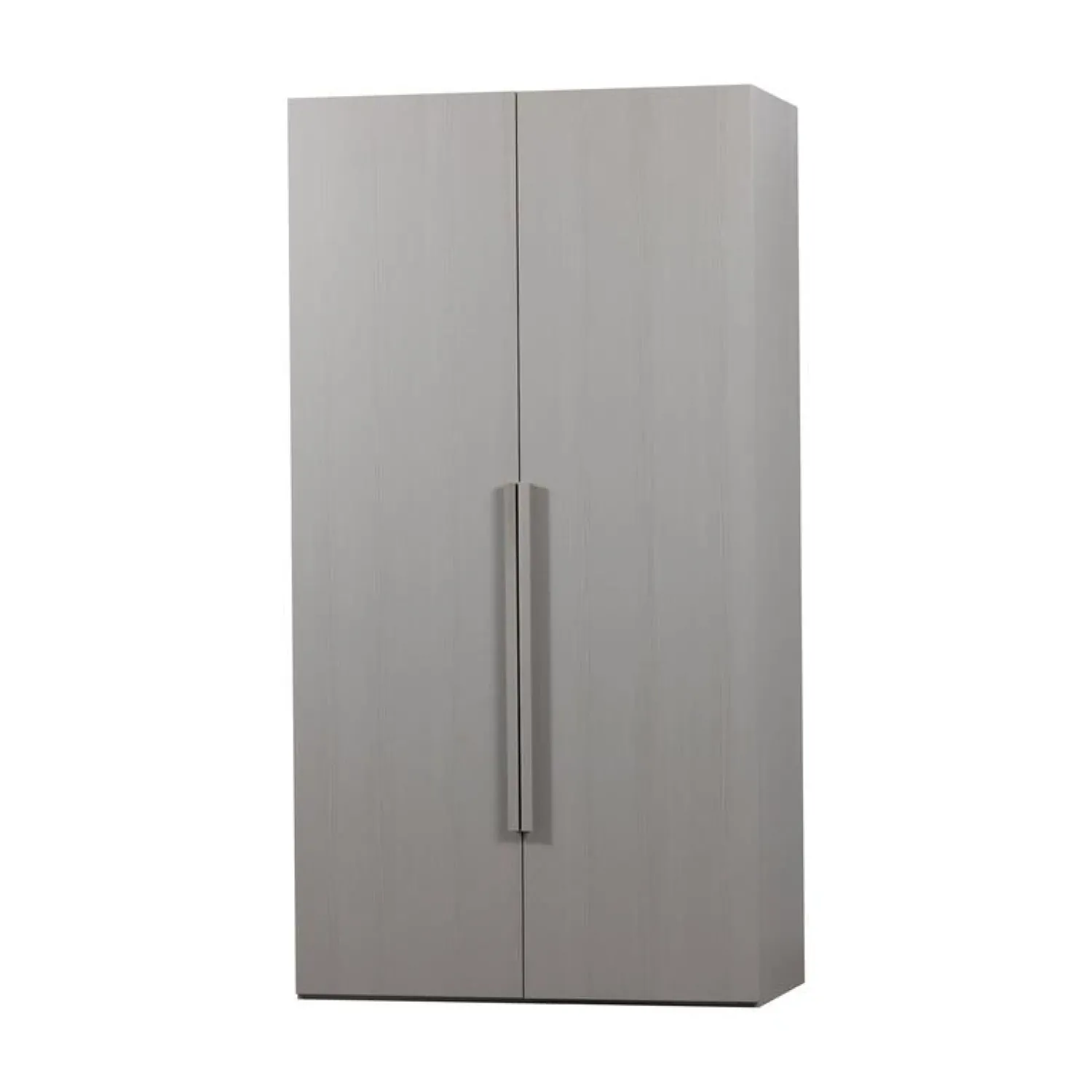 WOOOD Industriele Kasten|Kledingkasten|Rens 2-Deurs Kledingkast Pebble Grey 110cm