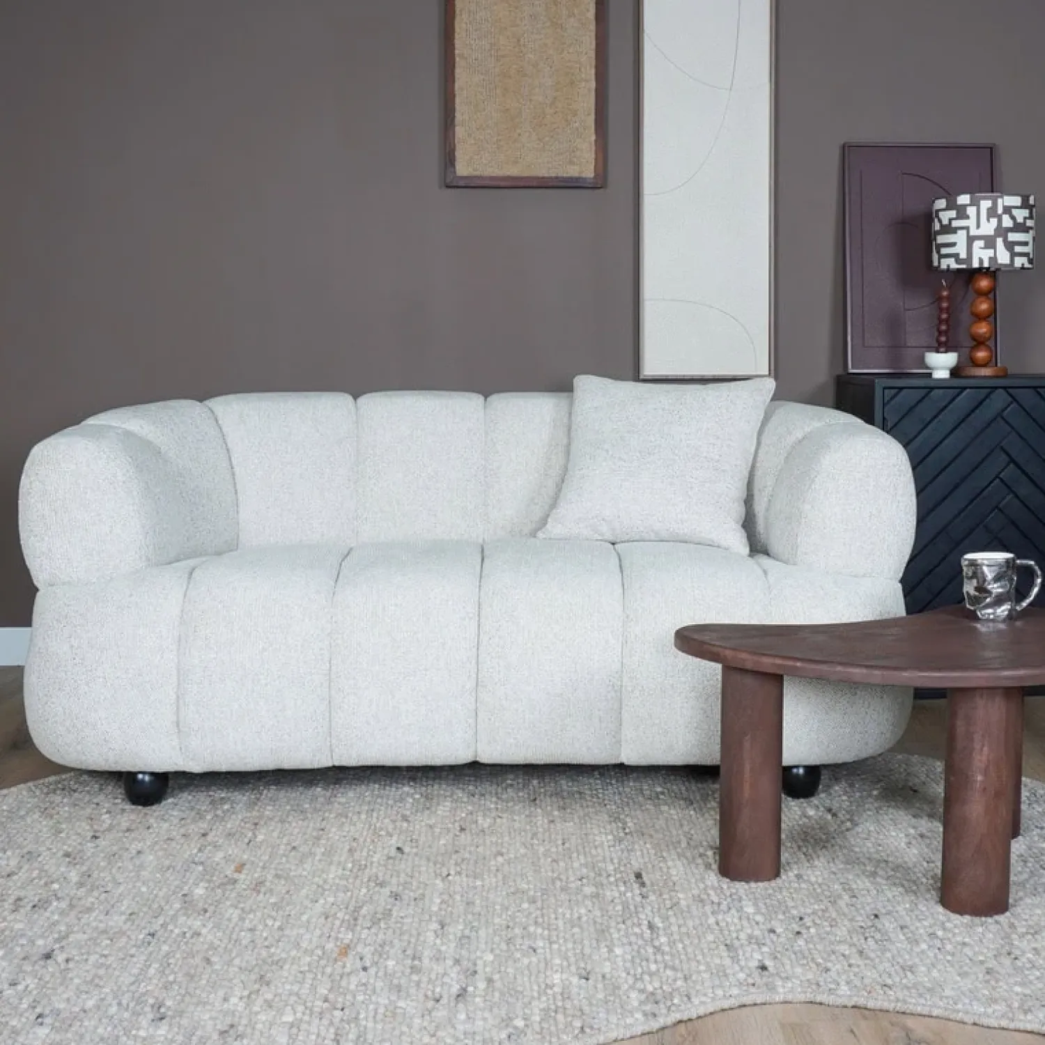 Decor 88 3 Zitsbanken|Renske 3-zits Bank beige 229cm