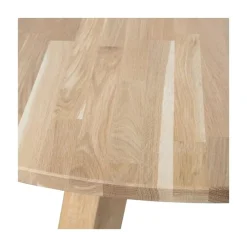 WOOOD Eettafels|Rhonda XL Eettafel rond Eiken Naturel 150cm