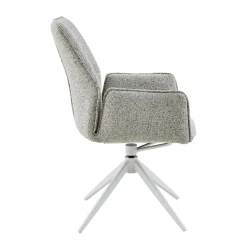 Furndea Eetkamerstoelen|Rico Eetkamerstoel Beige met armleuning