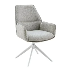 Furndea Eetkamerstoelen|Rico Eetkamerstoel Beige met armleuning