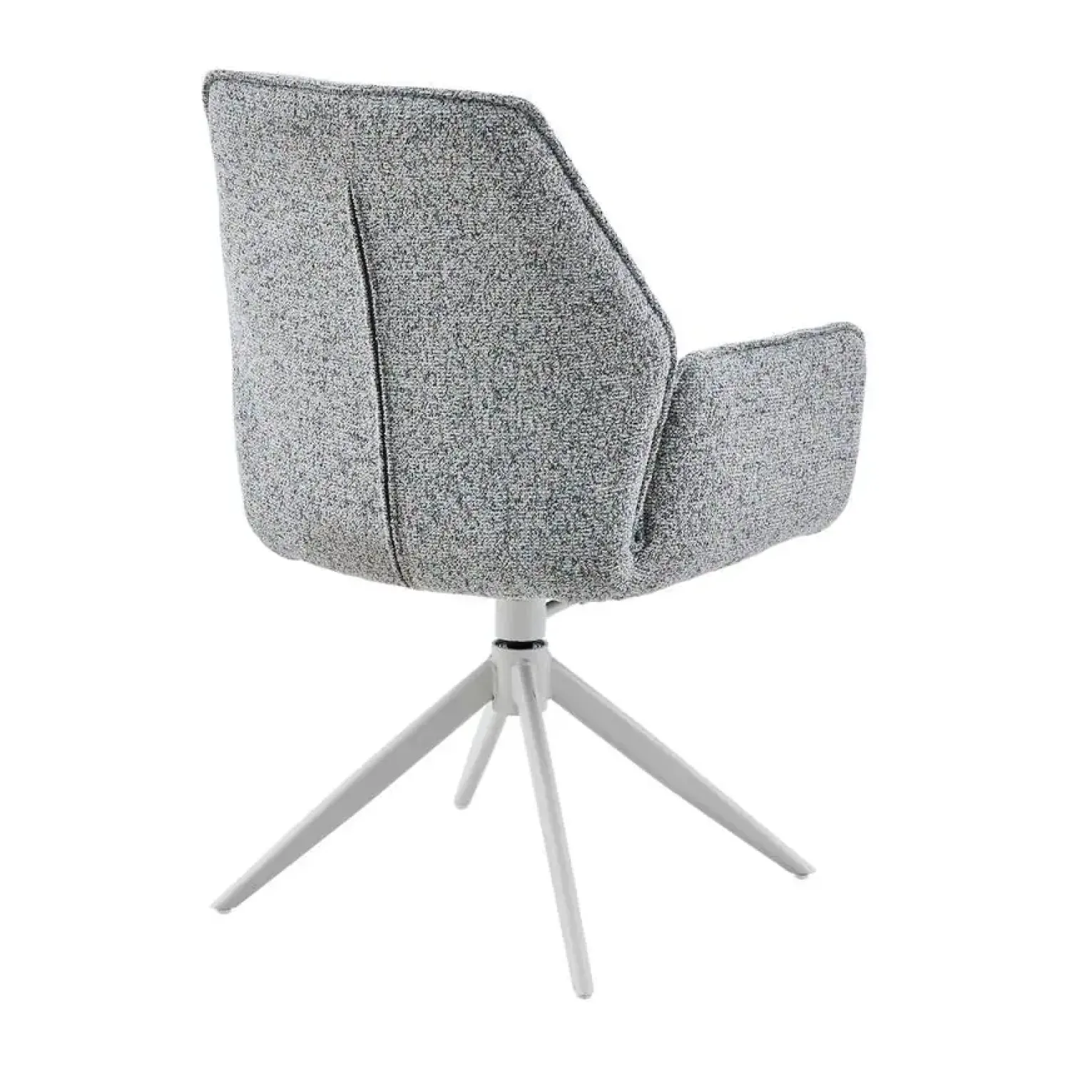 Furndea Eetkamerstoelen|Rico Eetkamerstoel Lichtgrijs met armleuning