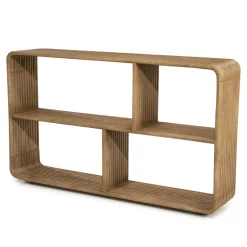 By Boo Dressoirs|Industriele Kasten|Rigato Dressoir Mangohout 150cm