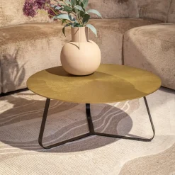Furndea Salontafels|Riley salontafel aluminium ijzer 80cm (retourdeal)