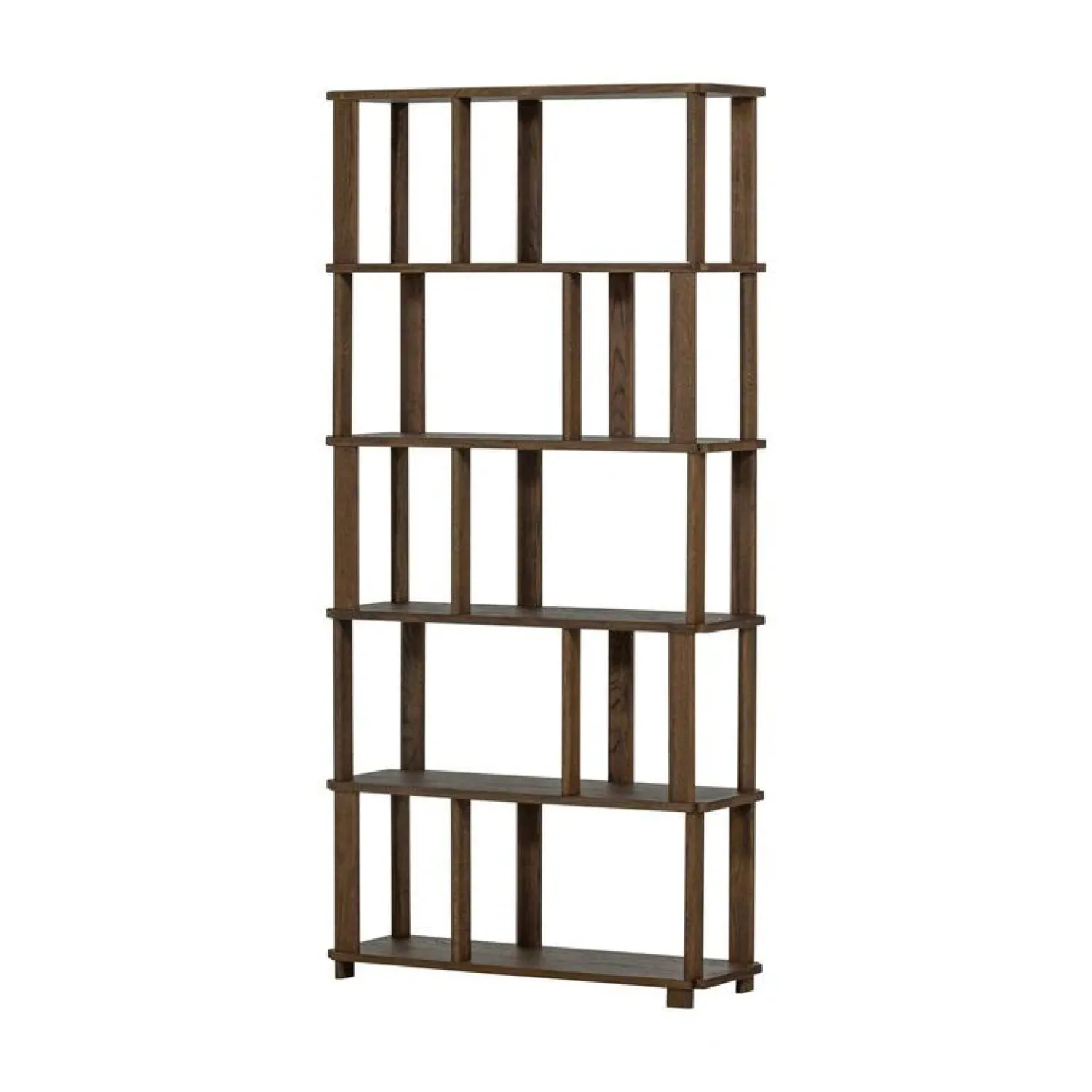 WOOOD Boekenkasten|Industriele Kasten|Riss Boekenkast Eikenhout Naturel 90cm