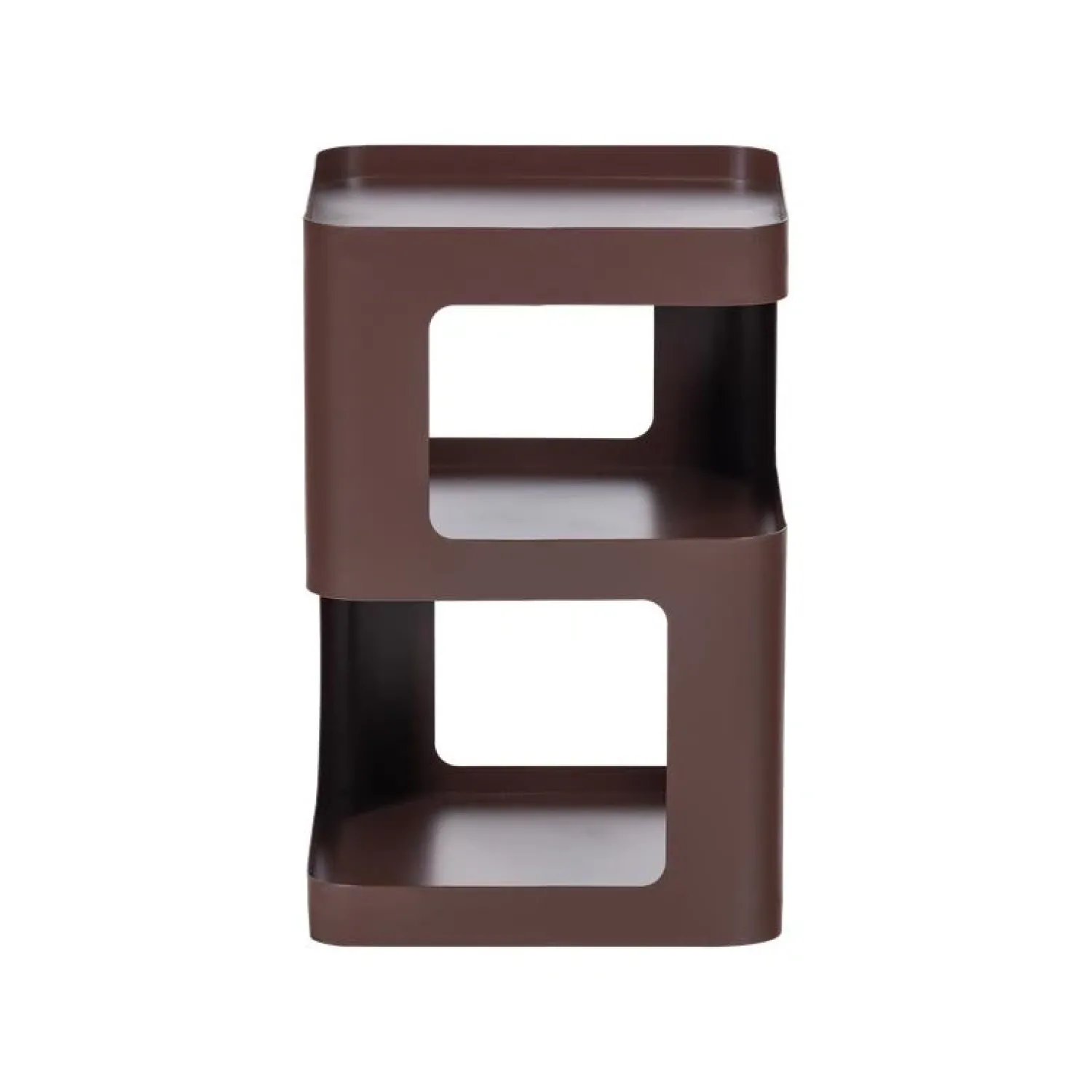 WOOOD Bijzettafels|Riv Bijzettafel Paars/Bruin 35cm