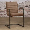 Tower living Eetkamerstoelen|Rocca Eetkamerstoel bull bruin 62cm