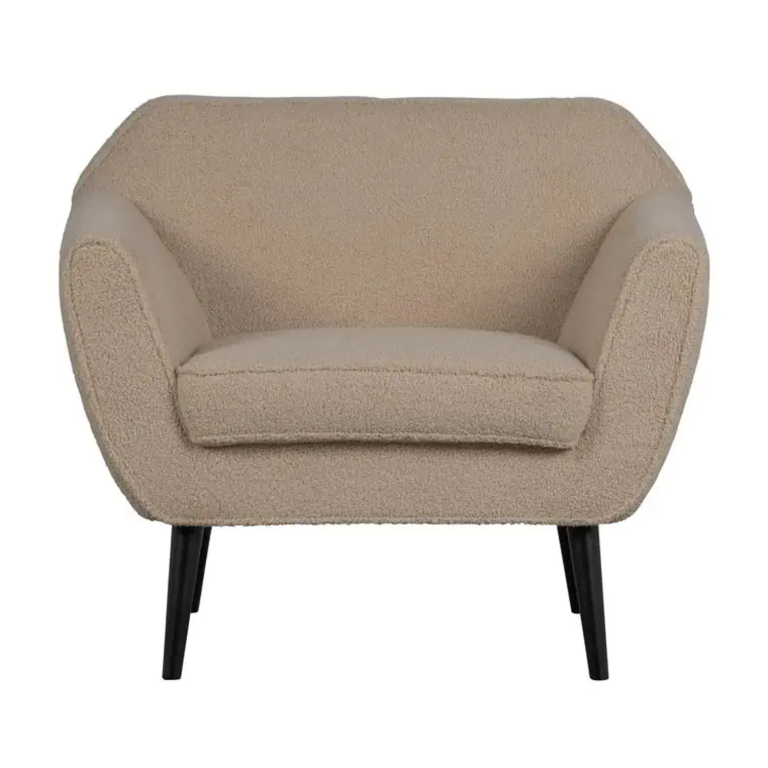 WOOOD Fauteuils|Rocco Fauteuil Teddy Zand 92cm
