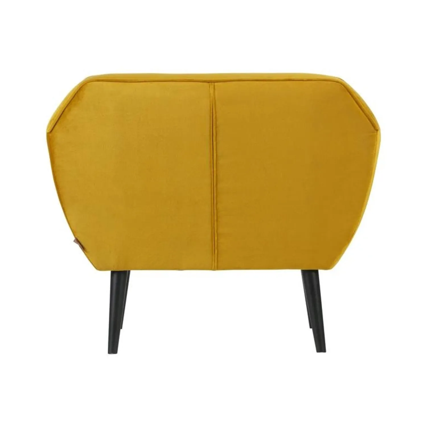 WOOOD Fauteuils|Rocco Fauteuil Velvet Oker 92cm