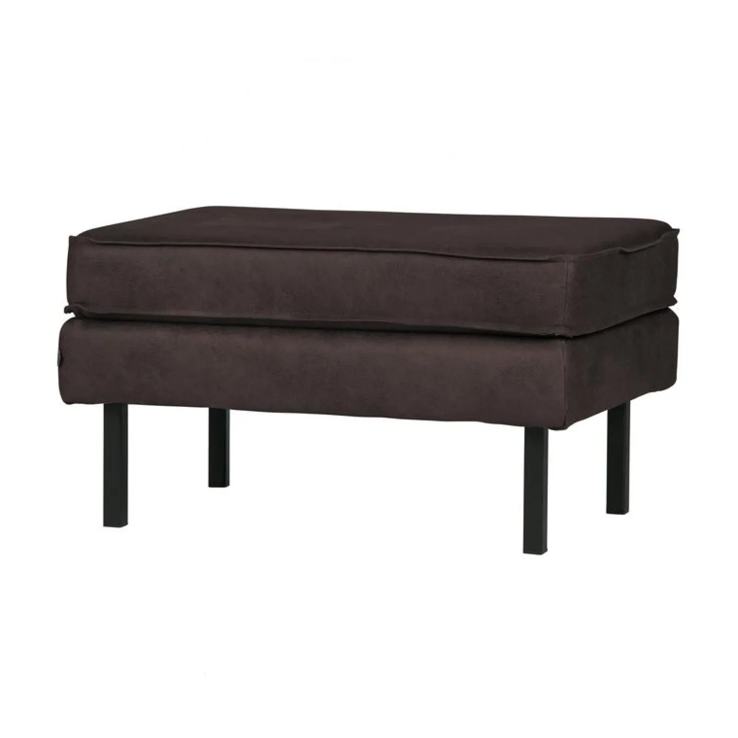 WOOOD Hockers|Rodeo Hocker Ecoleer Zwart 84cm