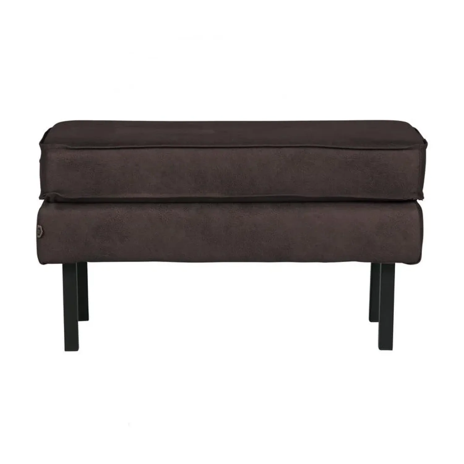 WOOOD Hockers|Rodeo Hocker Ecoleer Zwart 84cm