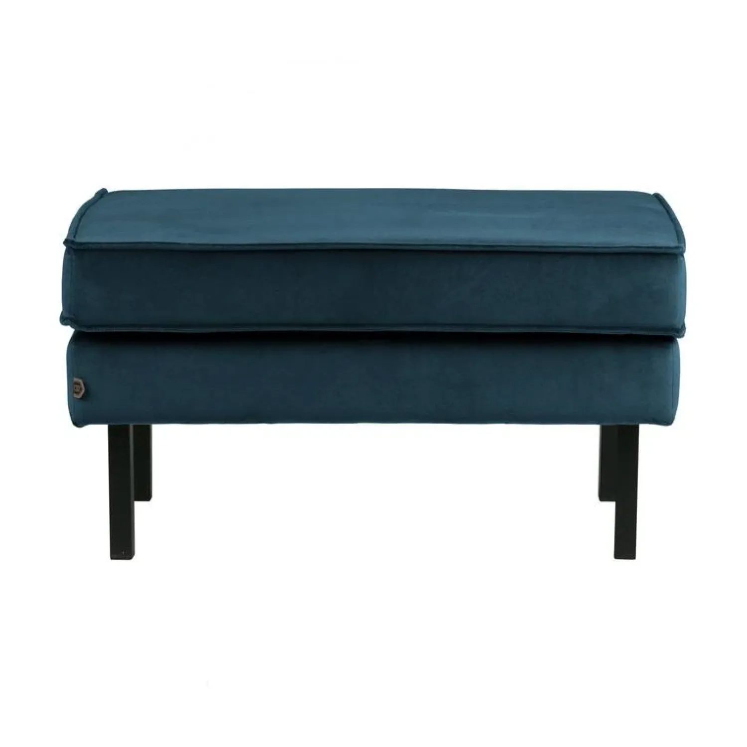 WOOOD Hockers|Rodeo Hocker Velvet Blauw 84cm