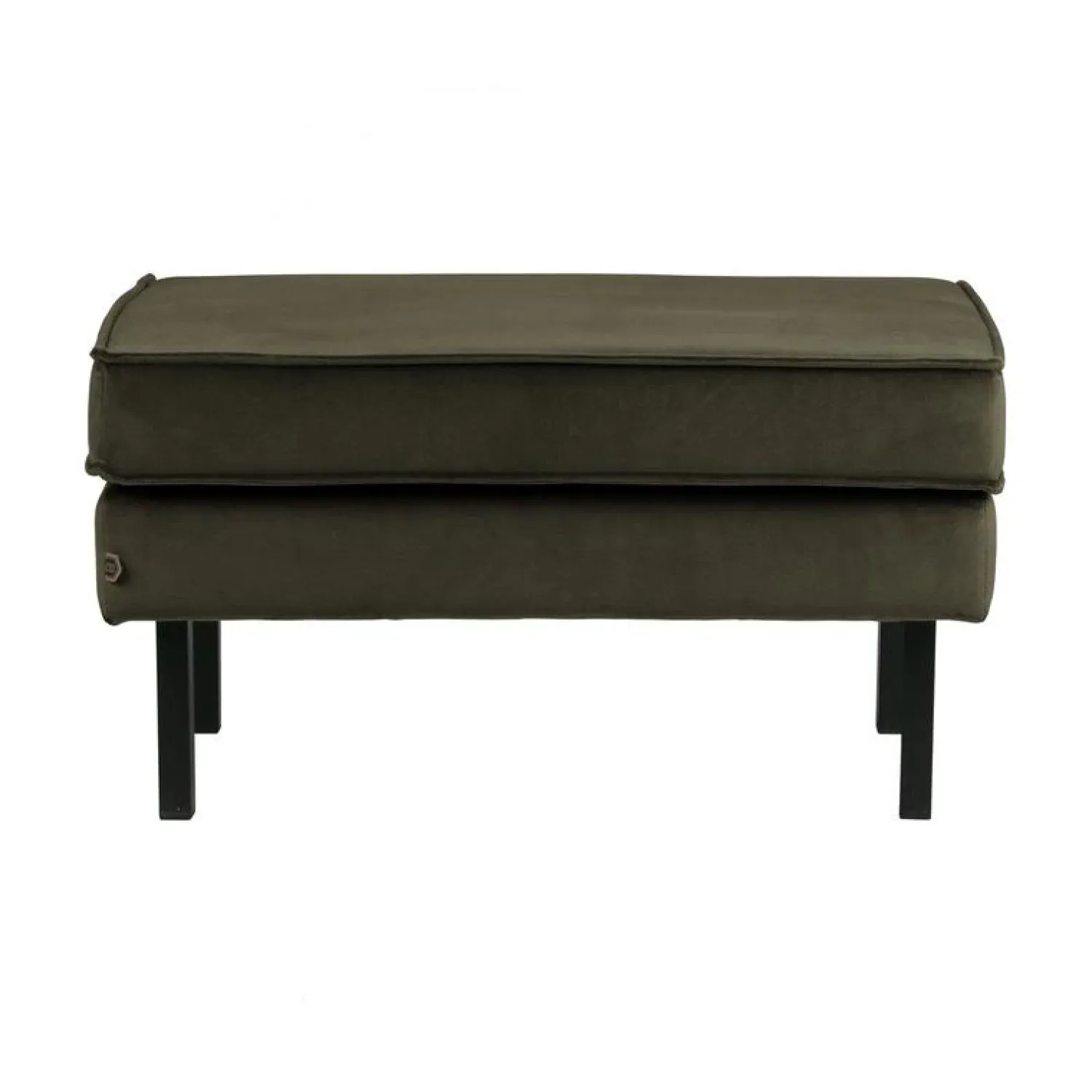 WOOOD Hockers|Rodeo Hocker Velvet Donkergroen 84cm