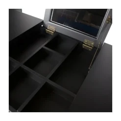 WOOOD Sidetables|Romy Sidetable Hout Zwart 75cm