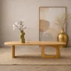 Vane Living Salontafels|Rona Salontafel open Naturel mangohout 130cm