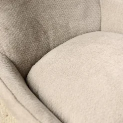 Furndea Fauteuils|Roos Fauteuil met Hocker Taupe