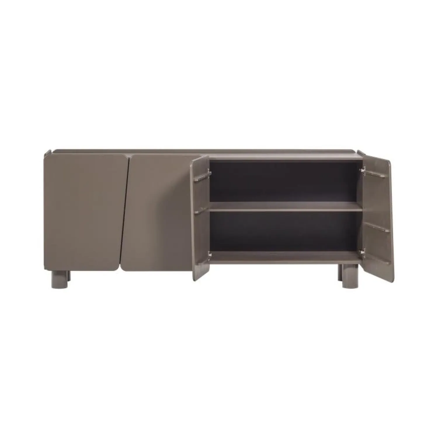 WOOOD Dressoirs|Industriele Kasten|Root Dressoir Truffel bruin 200cm