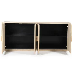 Eleonora Dressoirs|Industriele Kasten|Rosenborg Dressoir Eikenhout 175 cm