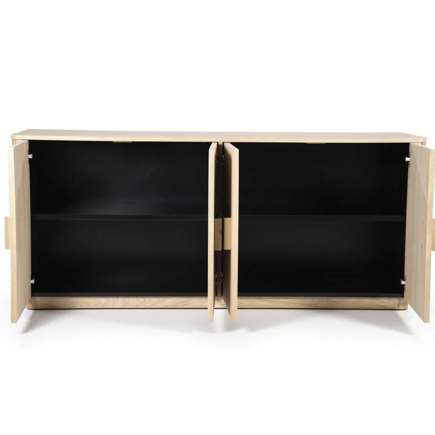 Eleonora Dressoirs|Industriele Kasten|Rosenborg Dressoir Eikenhout 175 cm