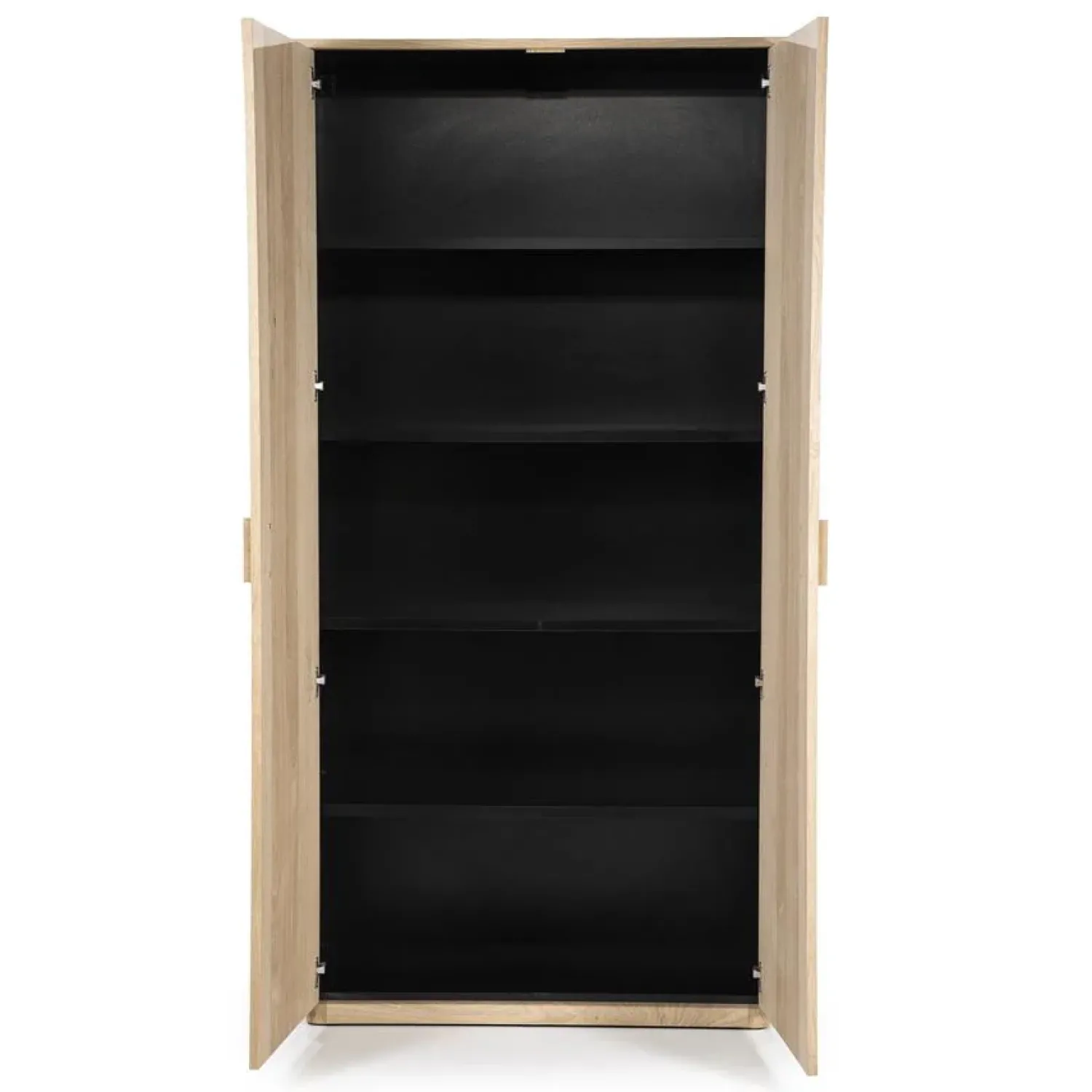 Eleonora Wandkasten|Industriele Kasten|Rosenborg Wandkast Eikenhout 109 cm