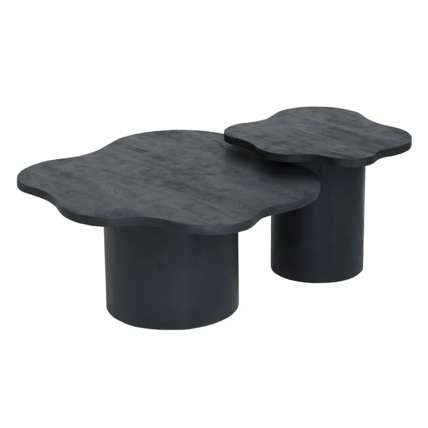Mysons Salontafels|Bijzettafels|Rosetta Bijzettafel Organisch Zwart 65cm