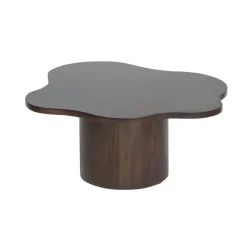 Mysons Salontafels|Rosetta Salontafel Organisch Walnoot 98cm