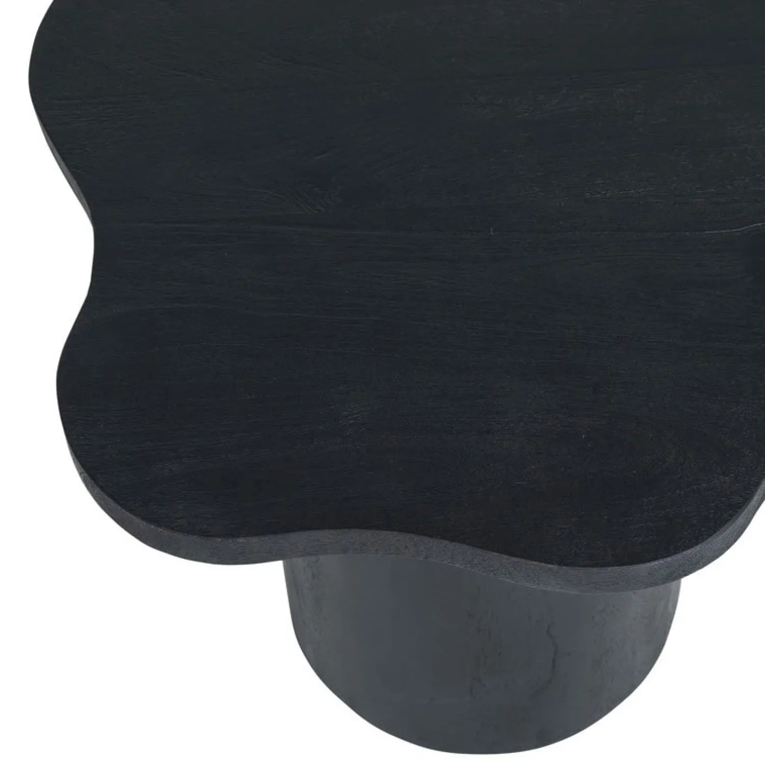 Mysons Salontafels|Rosetta Salontafel Organisch Zwart 98cm