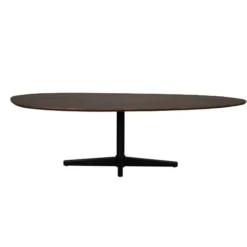 Label51 Eettafels|Rosie Eetkamertafel organisch Espresso 180 cm