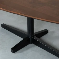 Label51 Eettafels|Rosie Eetkamertafel organisch Espresso 220 cm