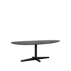 Label51 Eettafels|Rosie Eetkamertafel organisch Zwart 180 cm