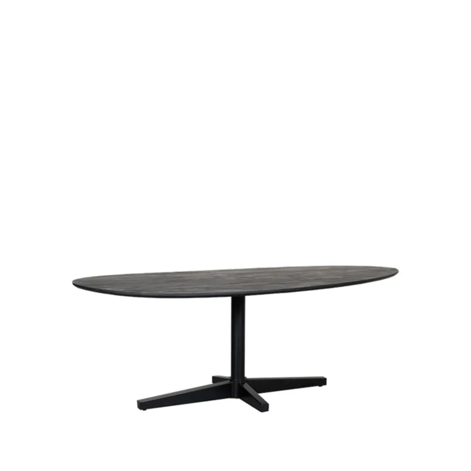 Label51 Eettafels|Rosie Eetkamertafel organisch Zwart 220 cm