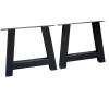 Nobe interiors Onderstellen|Rosita tafel onderstel set van 2 metaal