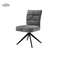 Tower living Eetkamerstoelen|Rosora Eetkamerstoel Grijs