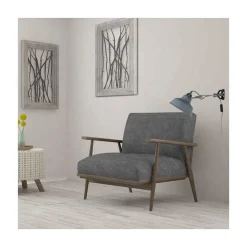 Steinmex Wandlampen|Ross 1-lichts Wandlamp Grijs