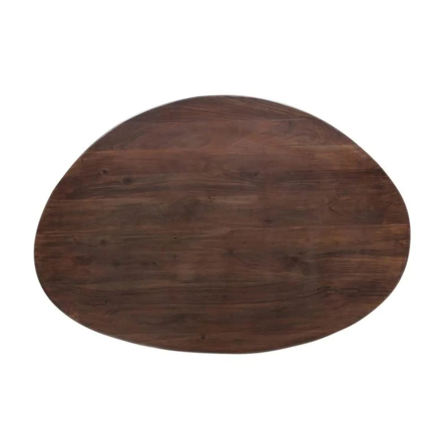 WOOOD Eettafels|Roundly Eettafel organisch Mangohout Walnoot 160cm
