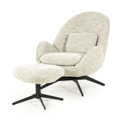 Eleonora Fauteuils|Ryan Fauteuil Beige stof