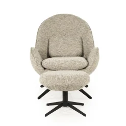 Eleonora Fauteuils|Ryan Fauteuil Taupe stof