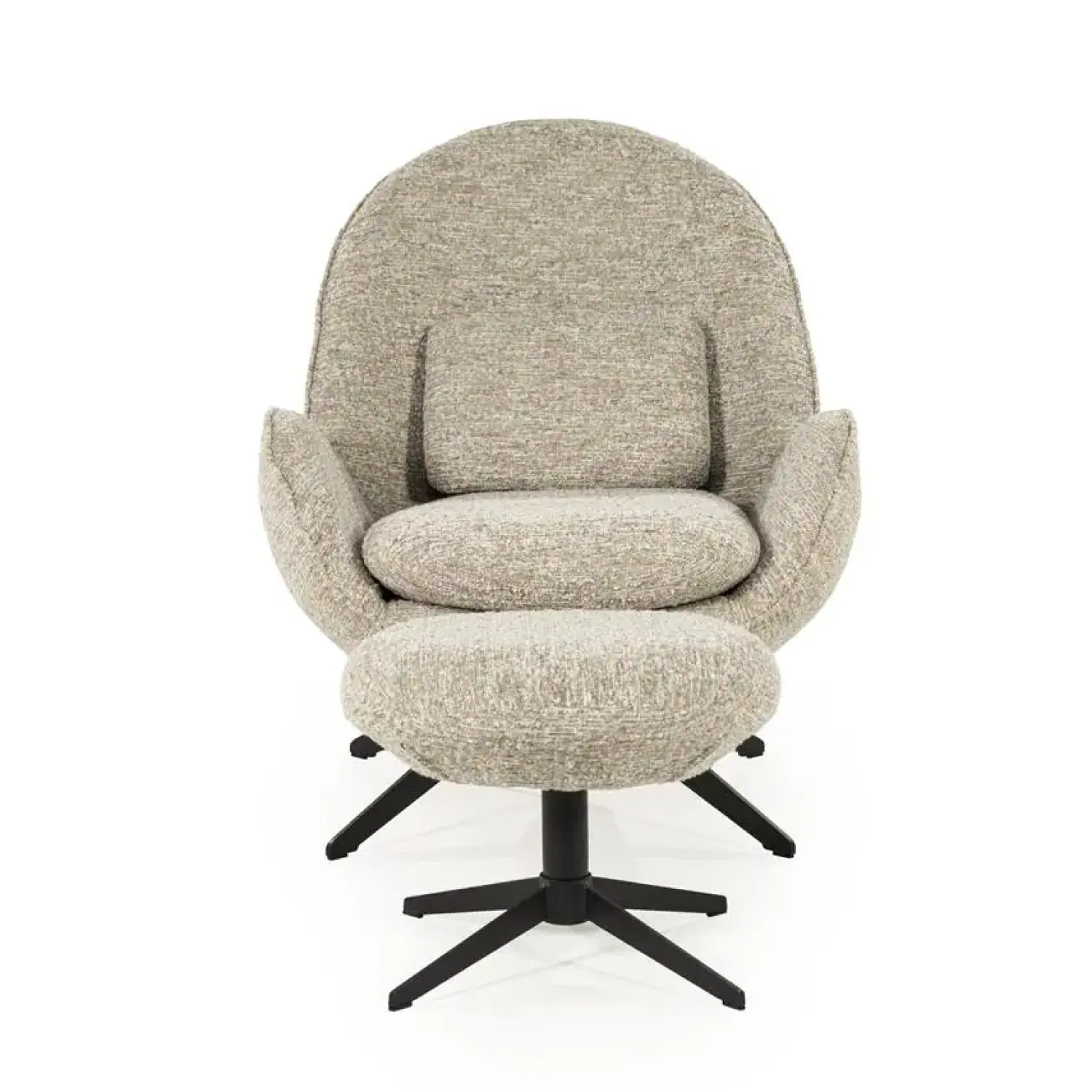 Eleonora Fauteuils|Ryan Fauteuil Taupe stof
