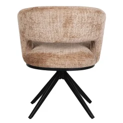Pole to Pole Eetkamerstoelen|Sabrina Eetkamerstoel Karamel