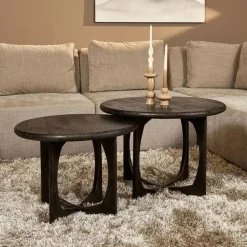 Furndea Salontafels|Salontafel Cadenza Zwart 70 cm