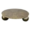 Furndea Salontafels|Salontafel Calma rond Goud 90 cm