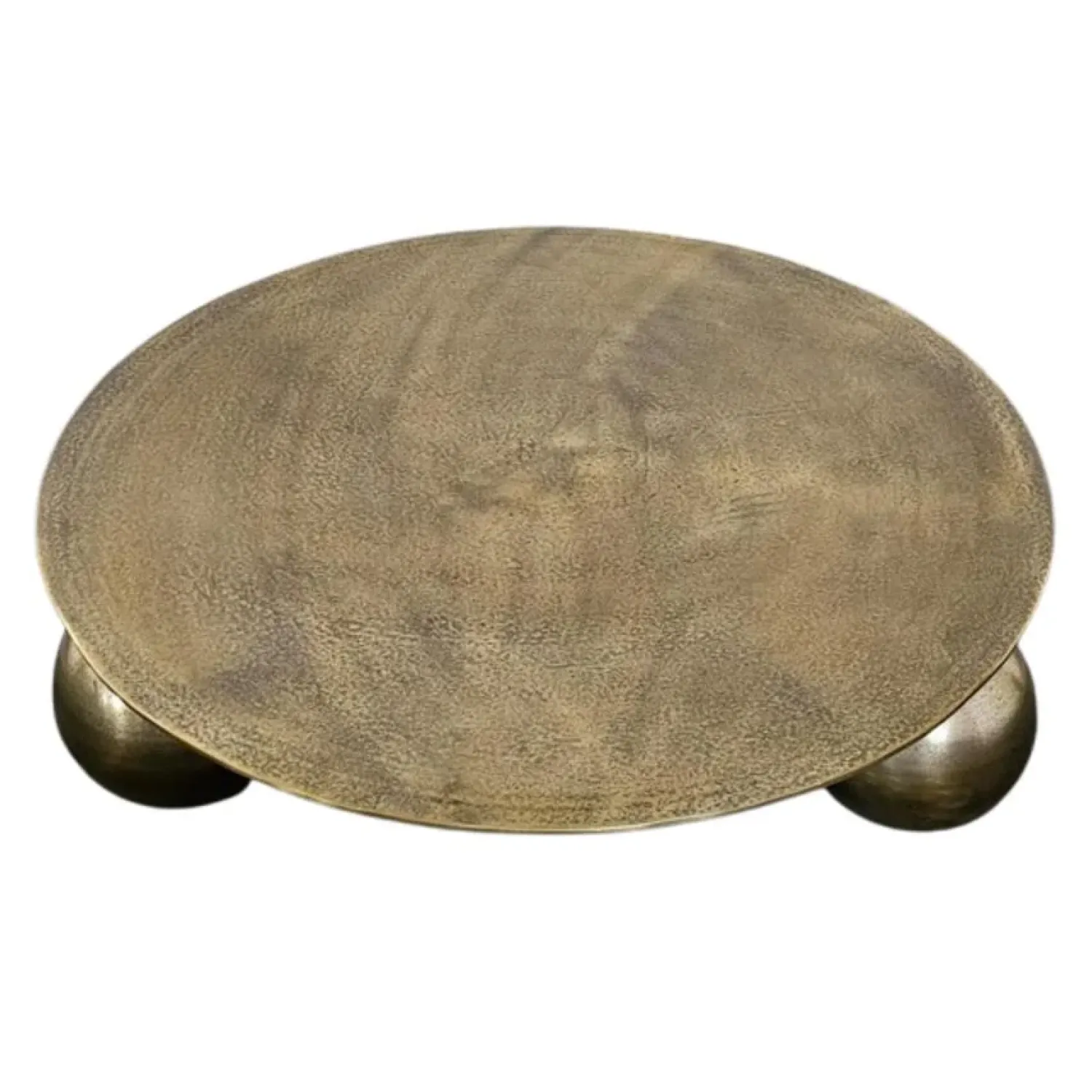 Furndea Salontafels|Salontafel Calma rond Goud 90 cm