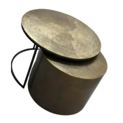 Furndea Salontafels|Salontafel Clara Goud Set van 2
