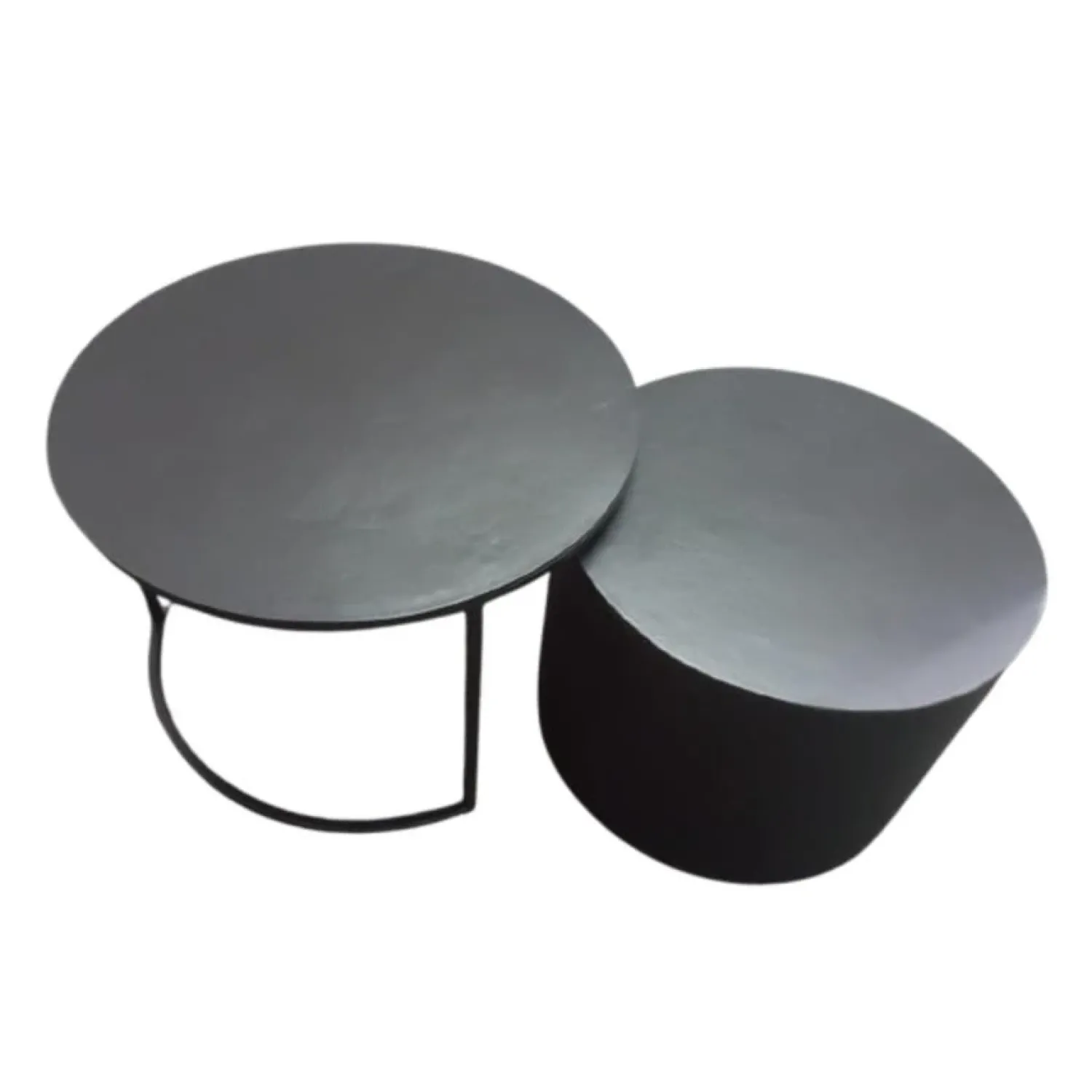 Furndea Salontafels|Salontafel Clara Zwart Set van 2