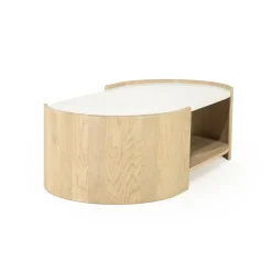 Eleonora Salontafels|Salontafel Don eikenhout 110cm