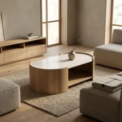 Eleonora Salontafels|Salontafel Don eikenhout 110cm