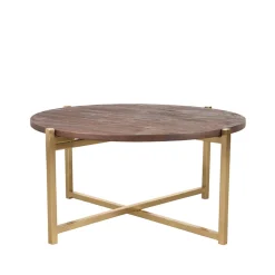 Label51 Salontafels|Salontafel Dox Espresso Hout 70cm