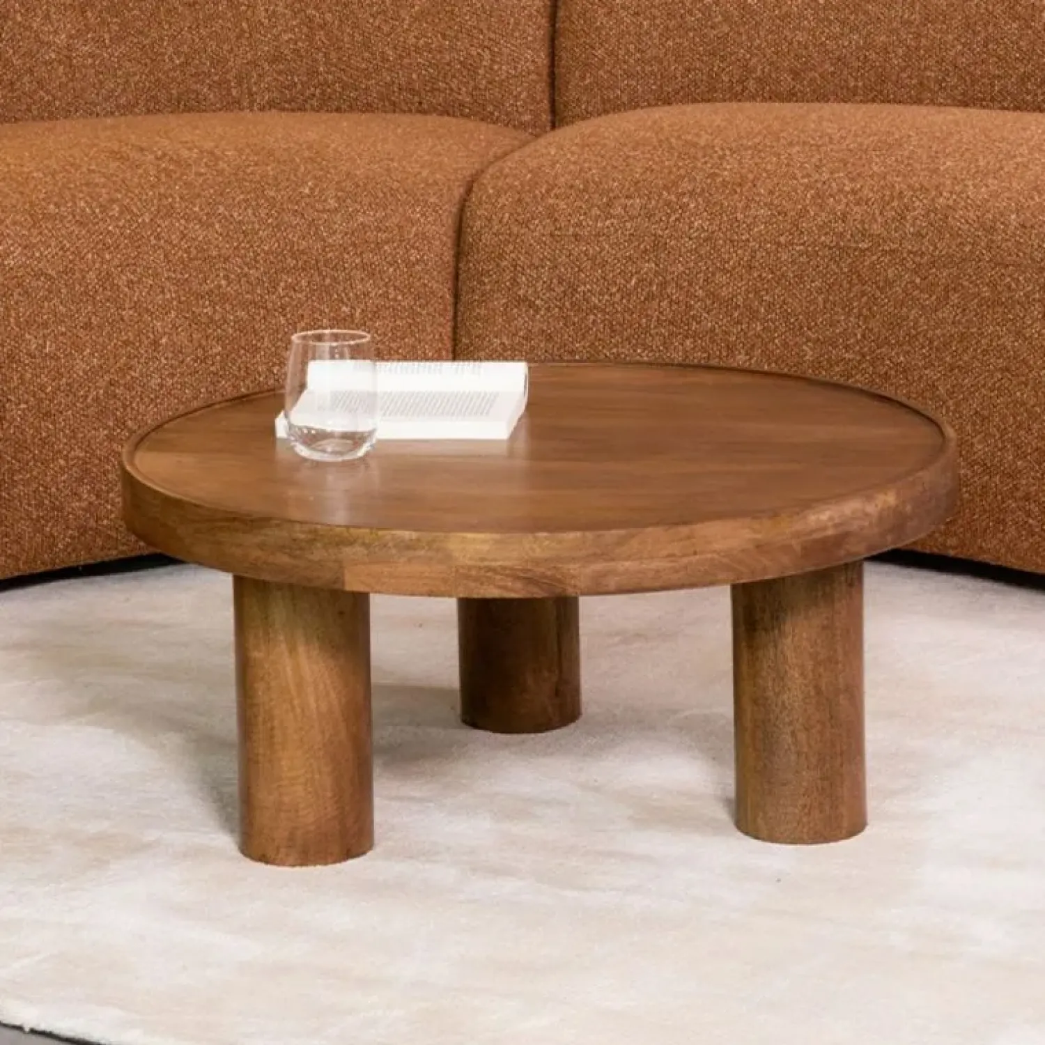 Label51 Salontafels|Salontafel Elly Naturel Mangohout 70cm