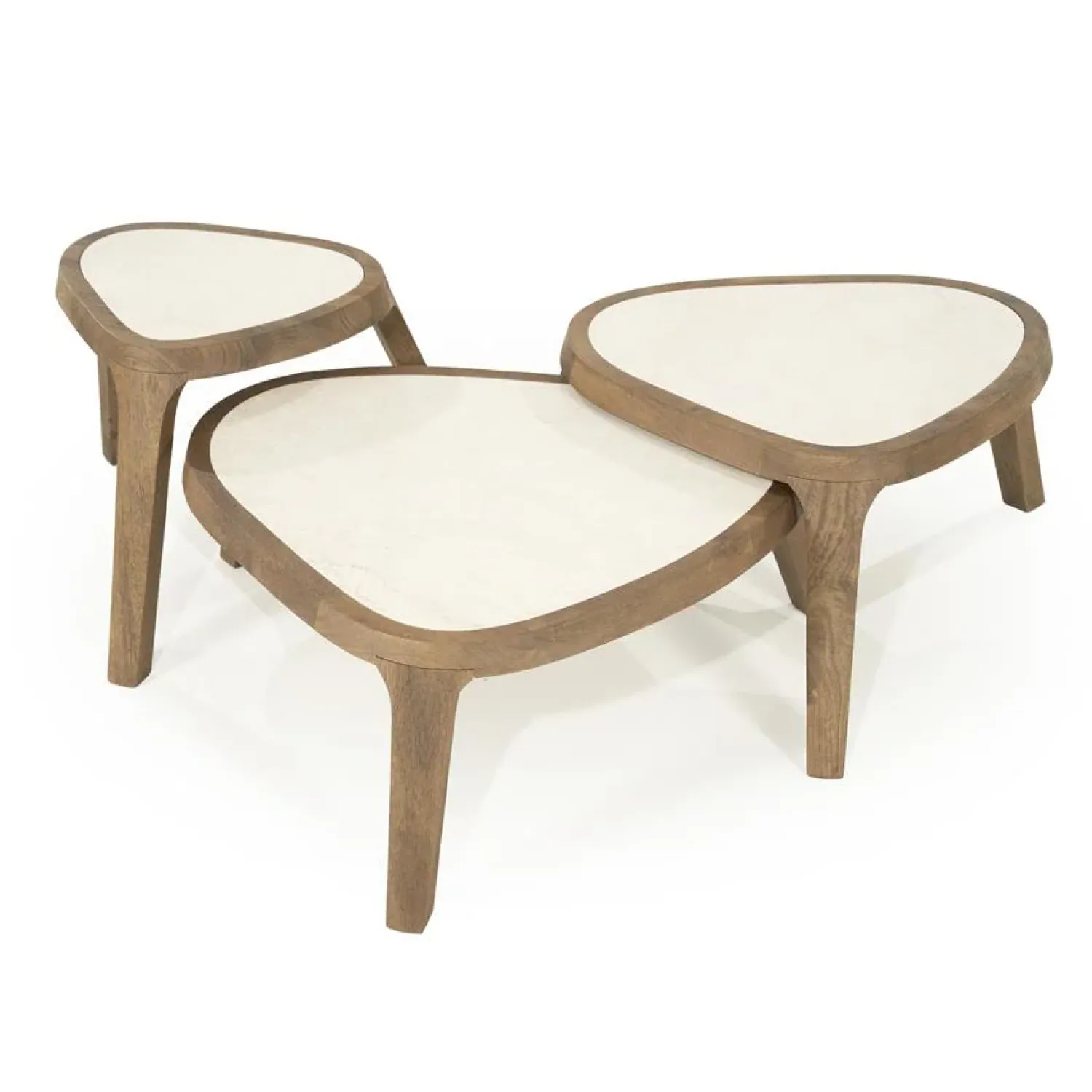 Eleonora Salontafels|Salontafel Fred large mangohout 64cm