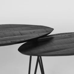 Label51 Salontafels|Salontafel Frisk Zwart Mangohout 68cm